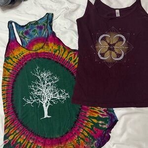 Boho tanks Set of 2